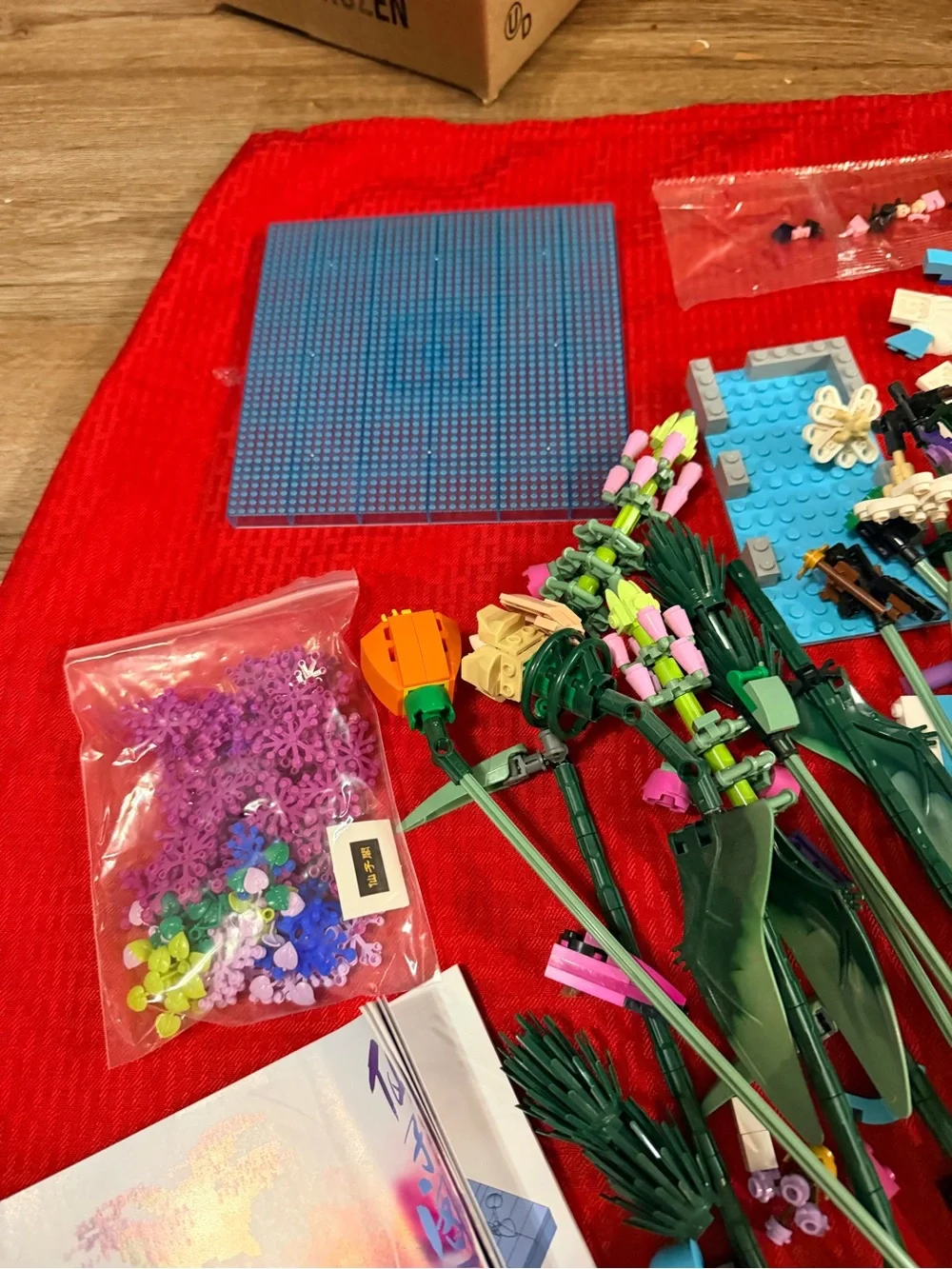 Micro building/lego mix lot